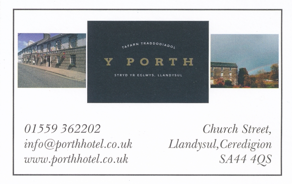Gwesty'r Porth - Porth Hotel Llandysul