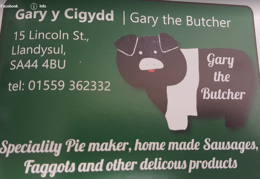 Gary y Cigydd - Gary the Butcher