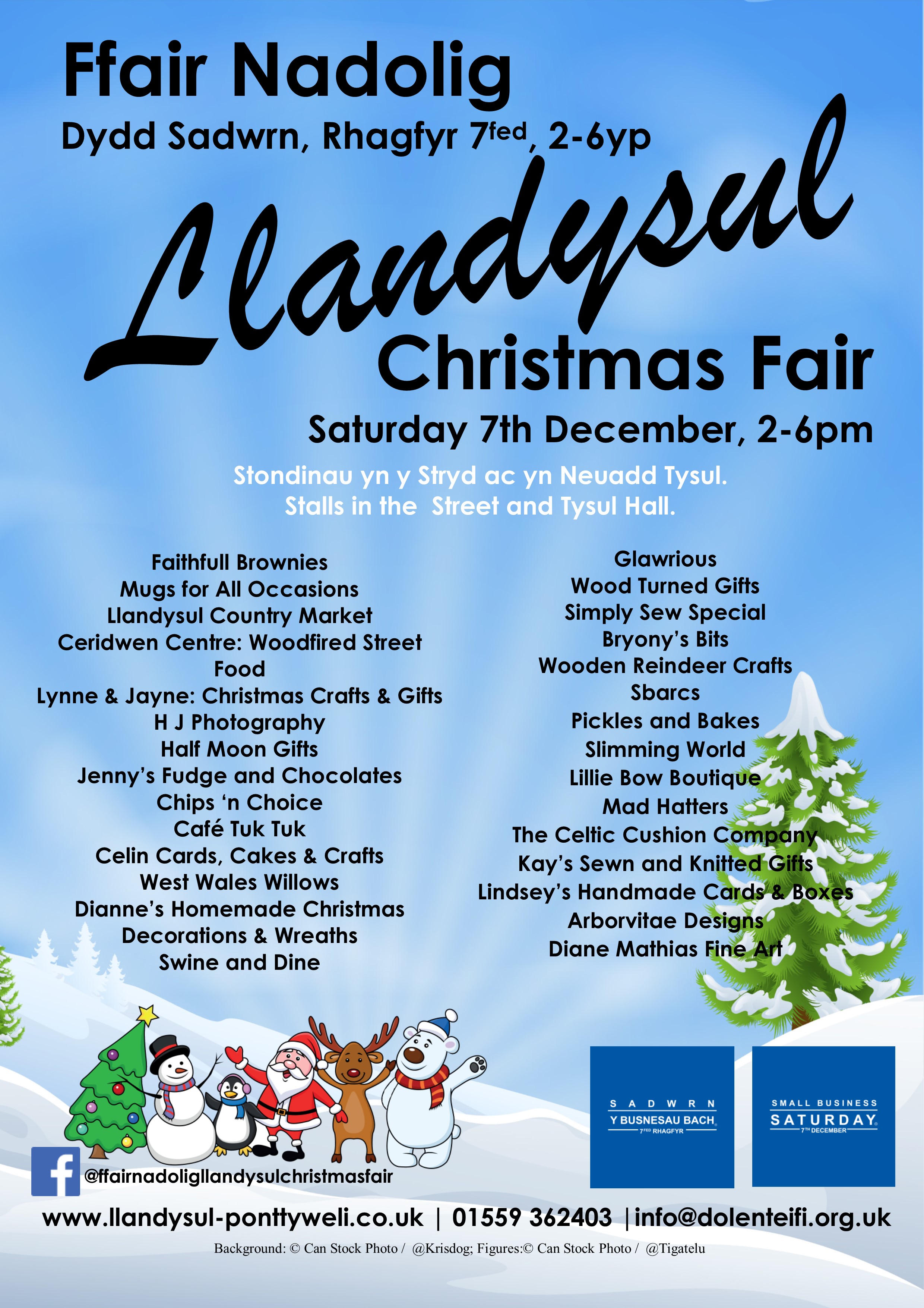 list of stall holder