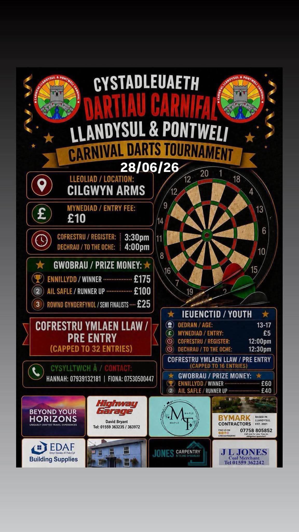 Darts Competition