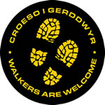 Logo Croeso i Gerddwyr